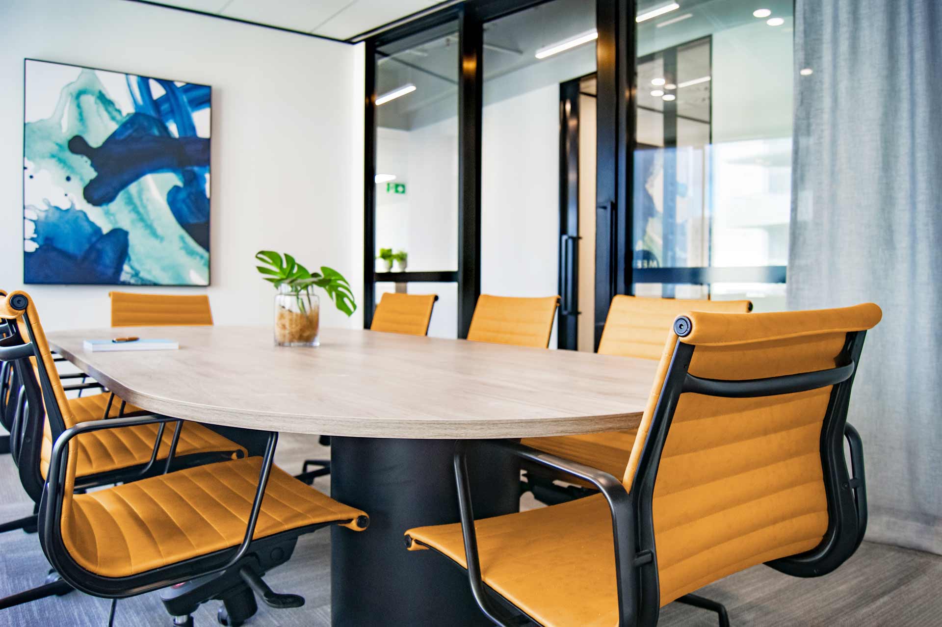 Conference room in a law office